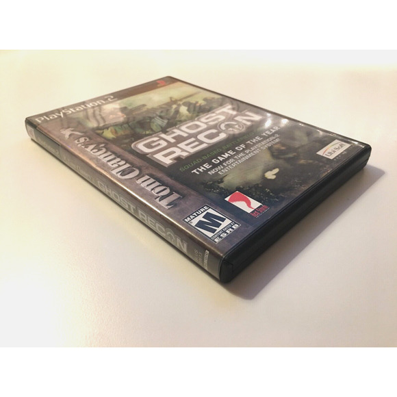 Tom Clancy's Ghost Recon [Black Label] (PlayStation 2, PS2, 2002) CIB Complete - Picture 6 of 7